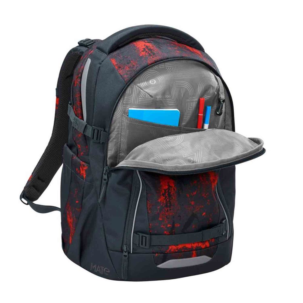 Coocazoo Mate Broken Black Schulrucksack Set 2tlg.