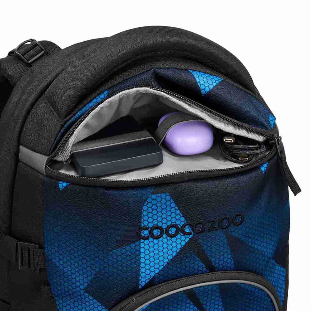 Coocazoo Byte Electric Ice Schulrucksack Set 3tlg.