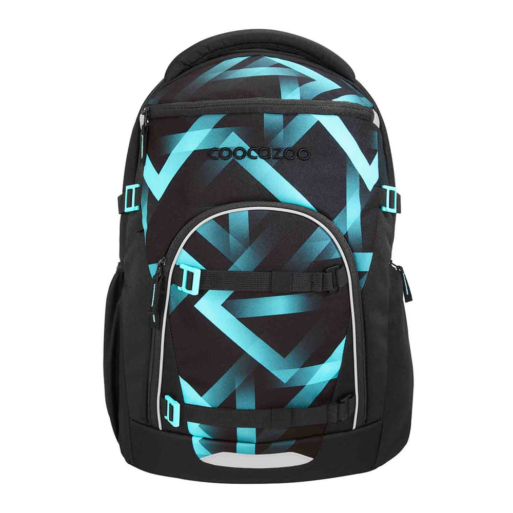 Coocazoo Byte Laser Lights Schulrucksack Set 3tlg.