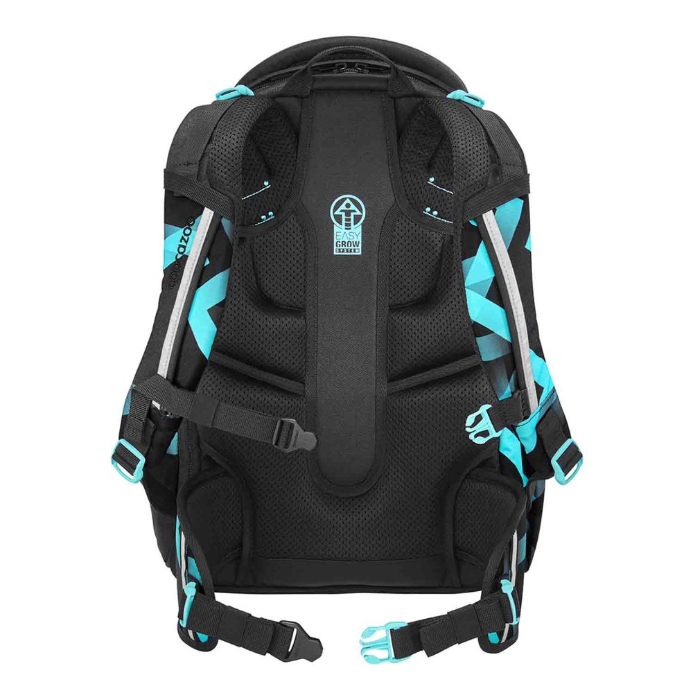 Coocazoo Byte Laser Lights Schulrucksack Set 3tlg.