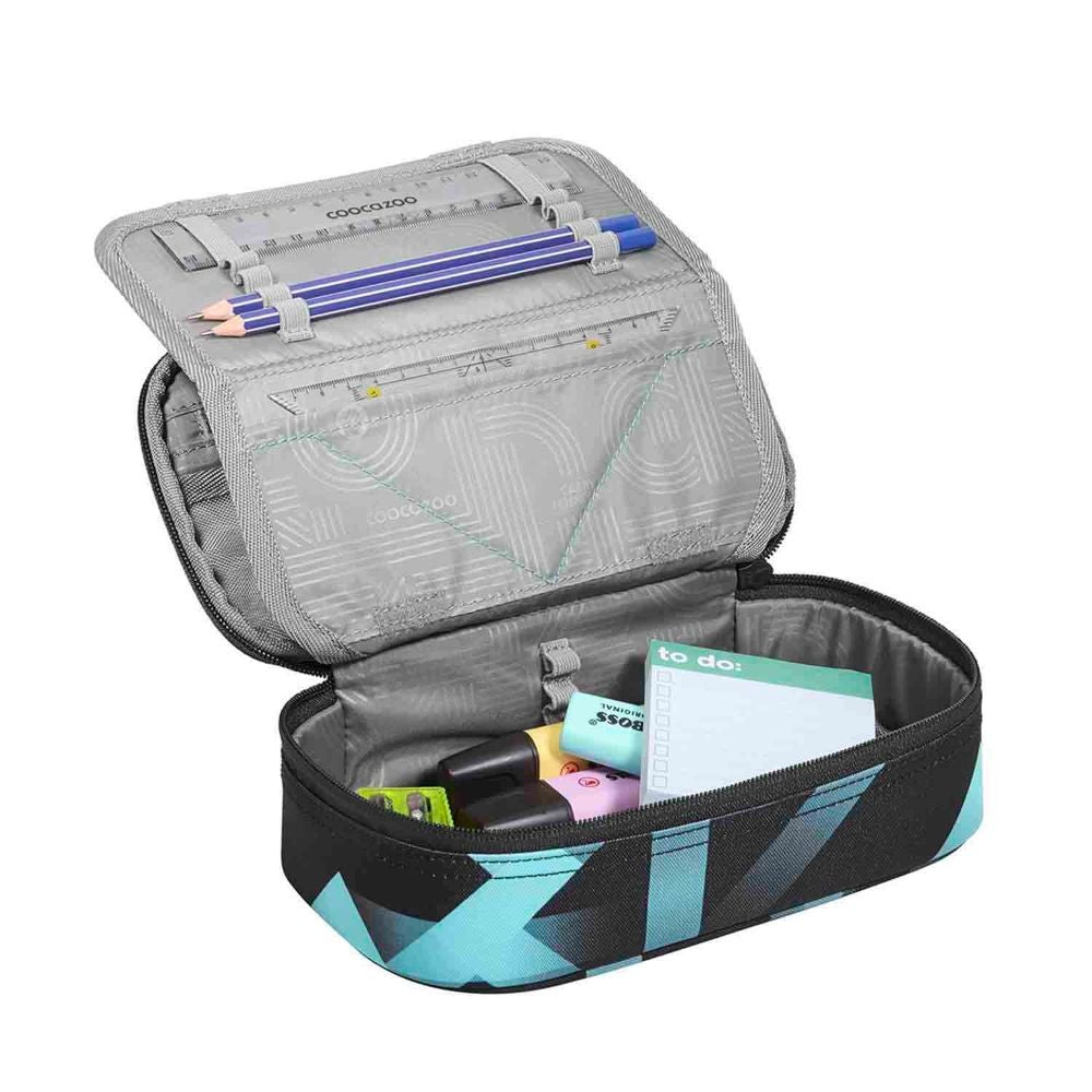 Coocazoo Byte Laser Lights Schulrucksack Set 3tlg.