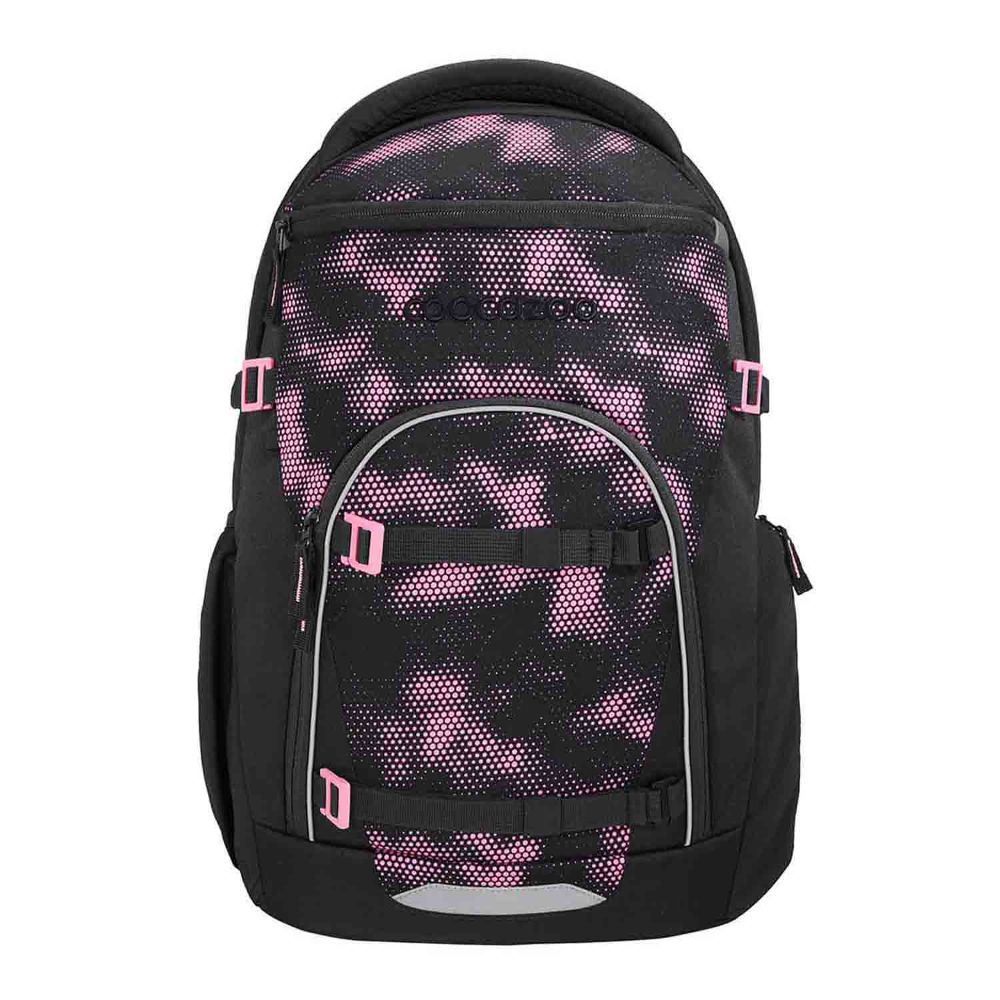 Coocazoo Byte Pink Illusion Schulrucksack Set 3tlg.