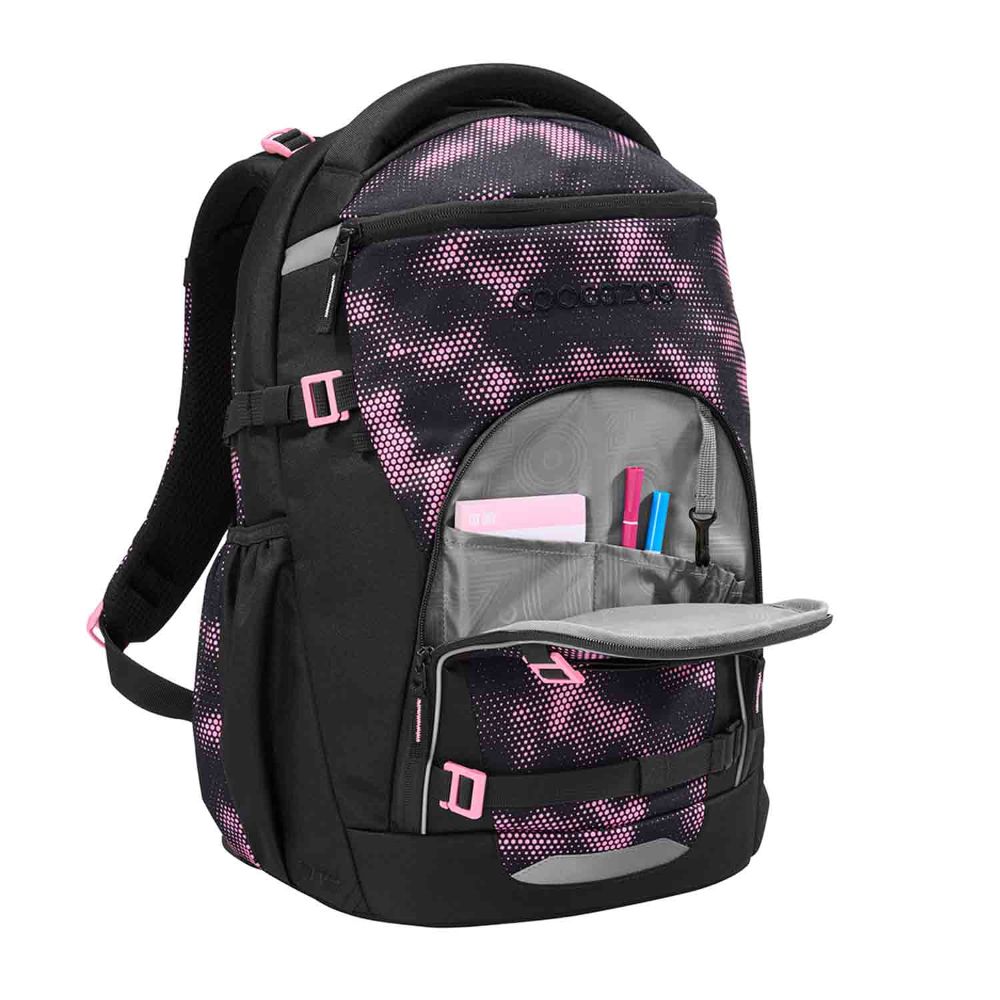 Coocazoo Byte Pink Illusion Schulrucksack Set 3tlg.