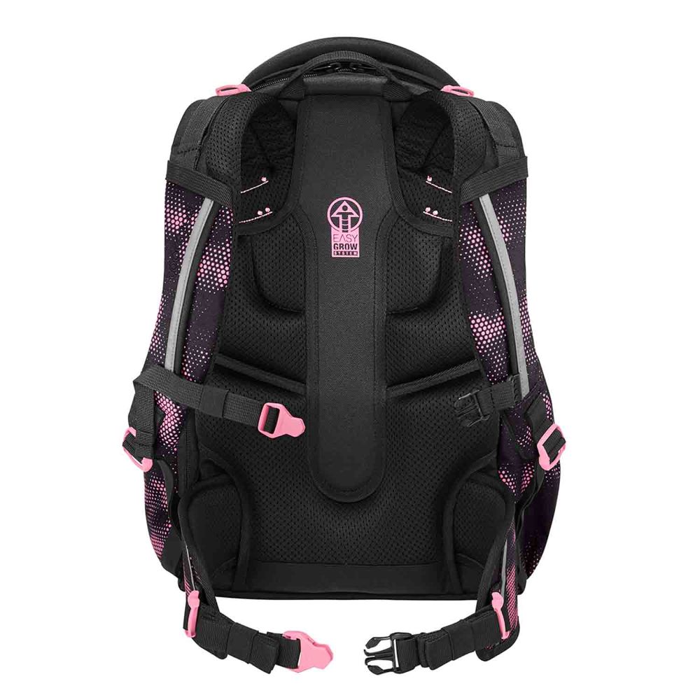 Coocazoo Byte Pink Illusion Schulrucksack Set 3tlg.