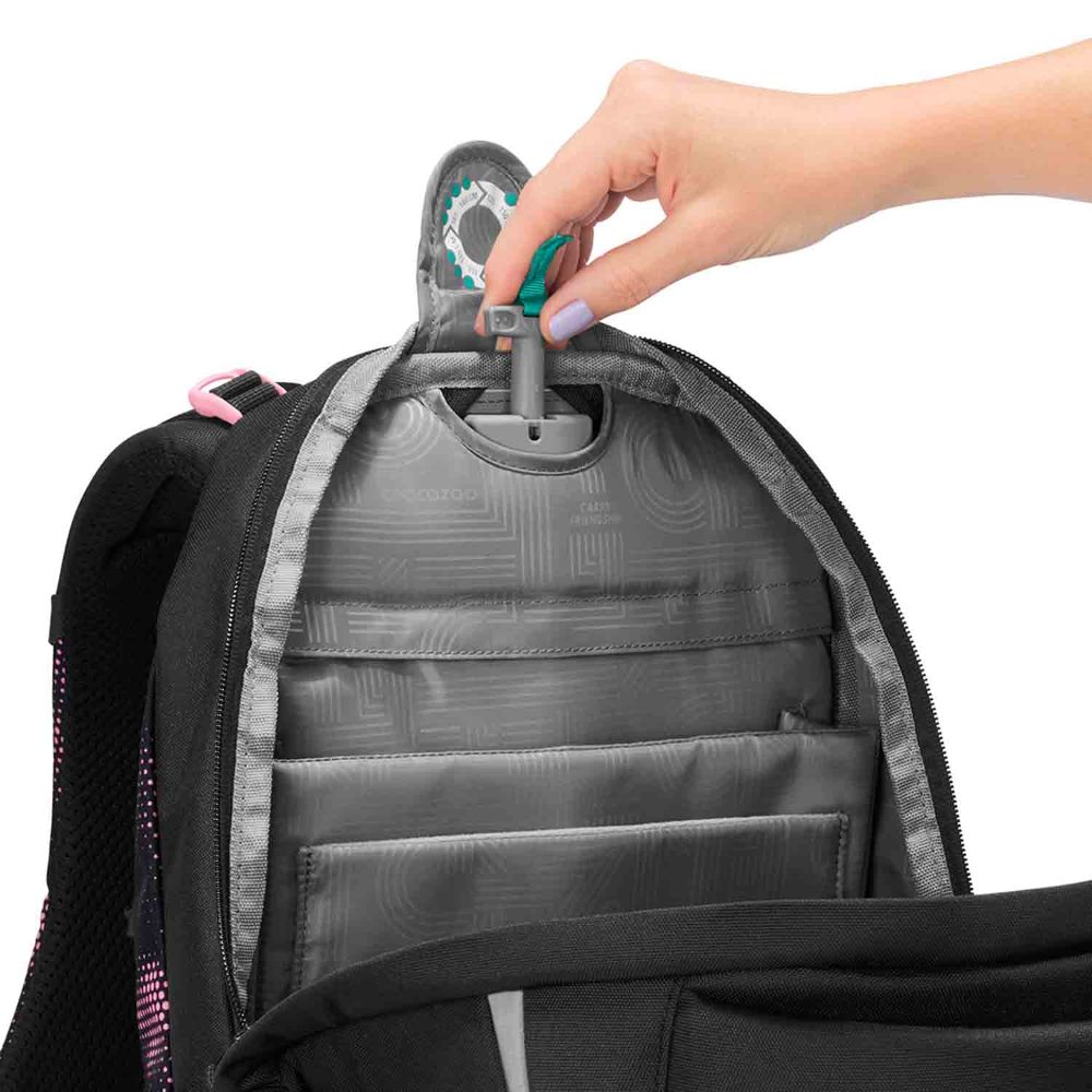 Coocazoo Byte Pink Illusion Schulrucksack Set 3tlg.