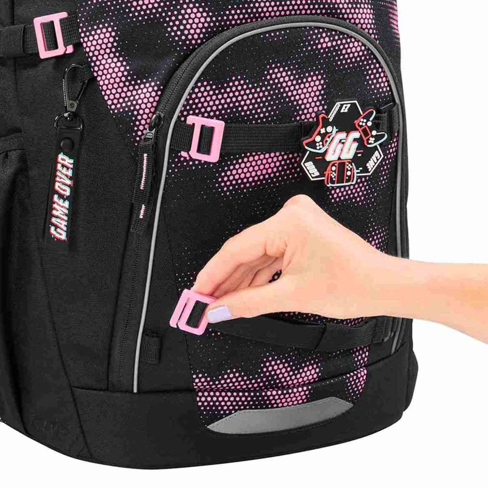 Coocazoo Byte Pink Illusion Schulrucksack