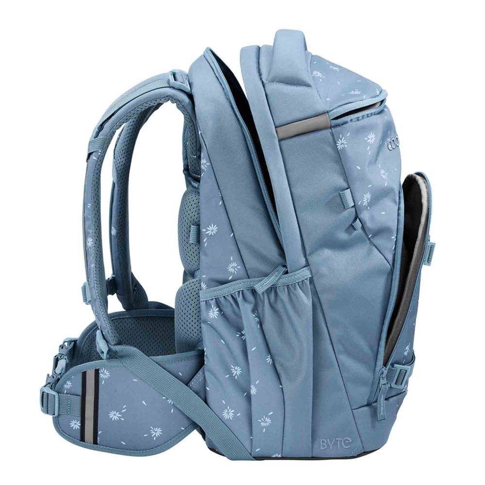 Coocazoo Byte Bloomy Daisy Schulrucksack Set 3tlg.