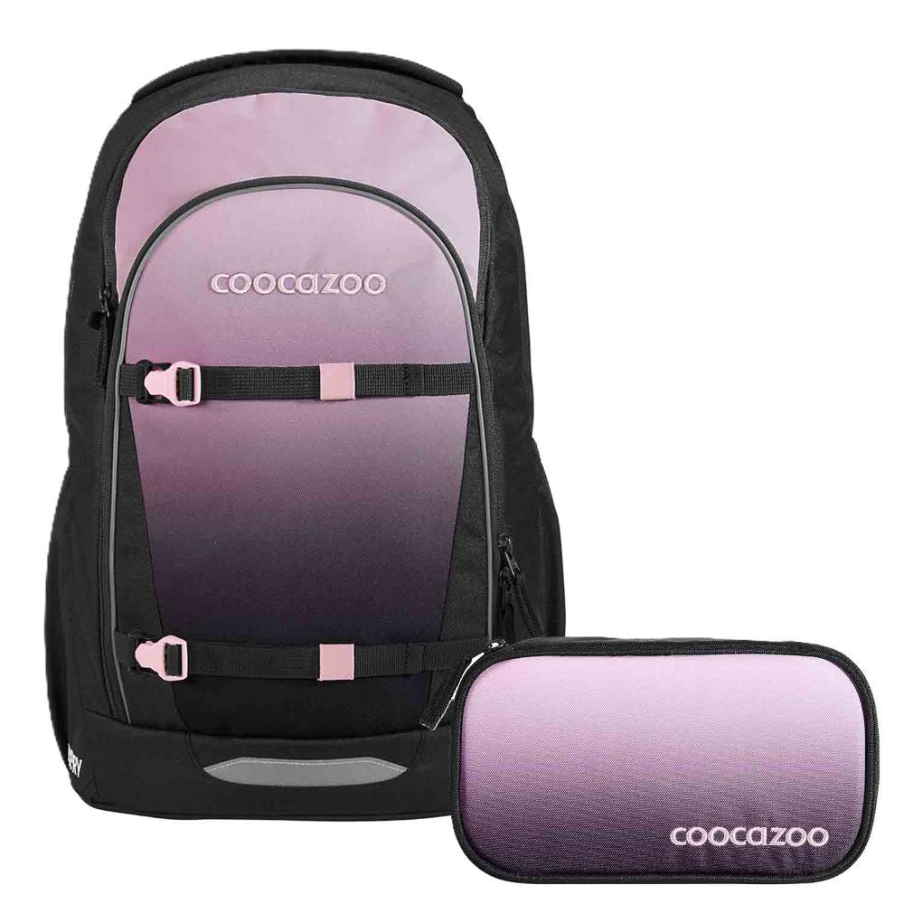 Coocazoo Every Rose Shadows Schulrucksack Set 2tlg.