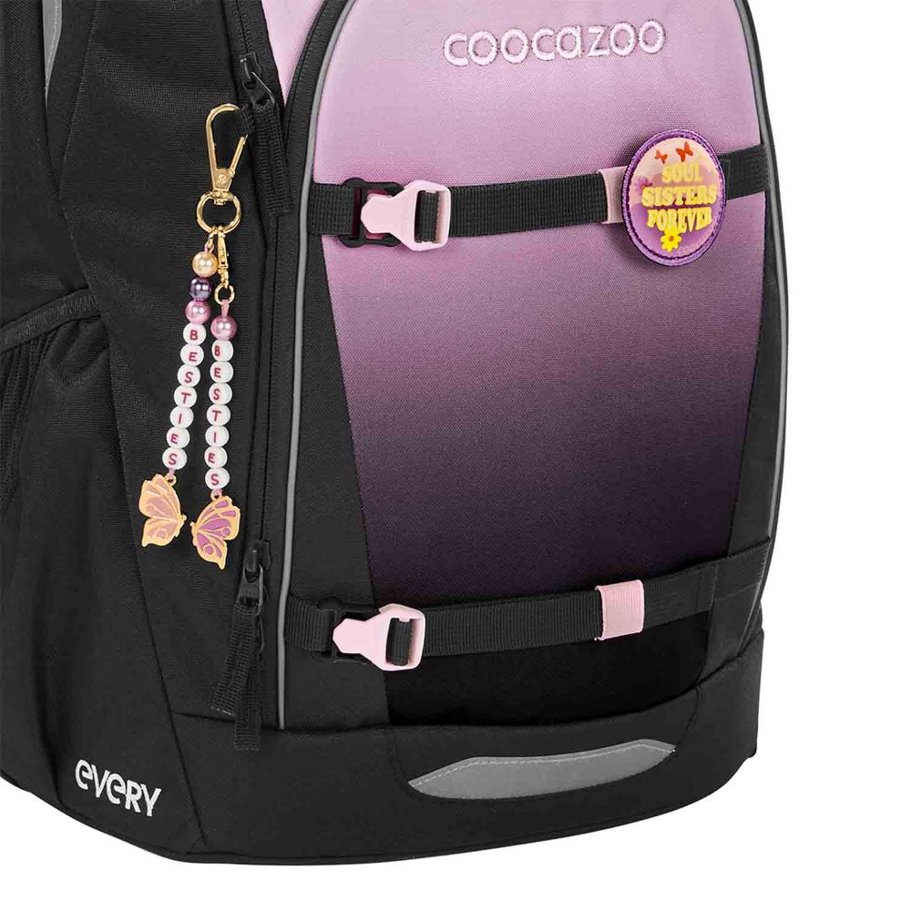 Coocazoo Every Rose Shadows Schulrucksack Set 2tlg.