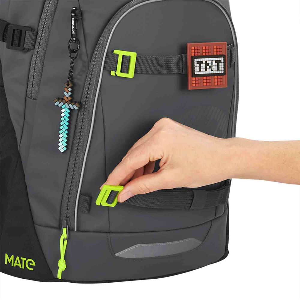 Coocazoo Mate Tarp Black Thunder Special Edition Schulrucksack
