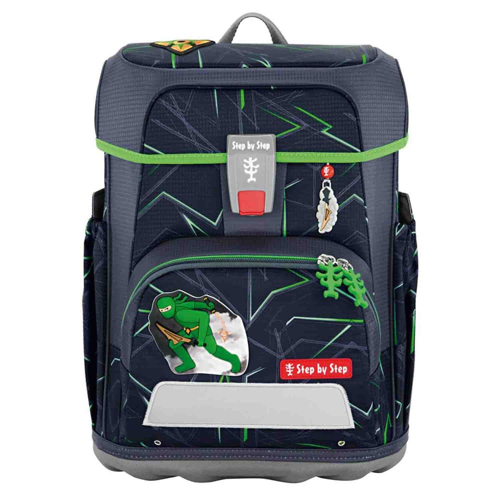 Step by Step Cloud Ninja Kimo Schulranzen Set 5tlg.