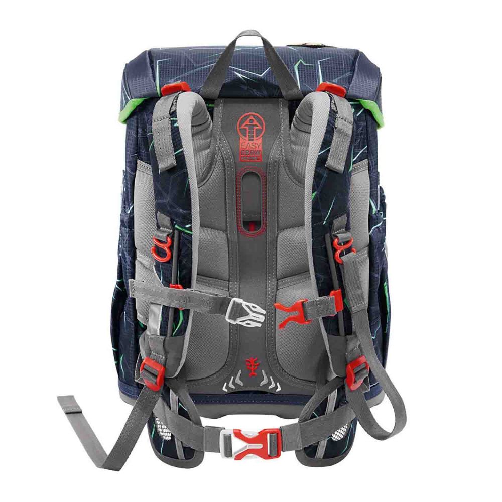 Step by Step Cloud Ninja Kimo Schulranzen Set 5tlg.