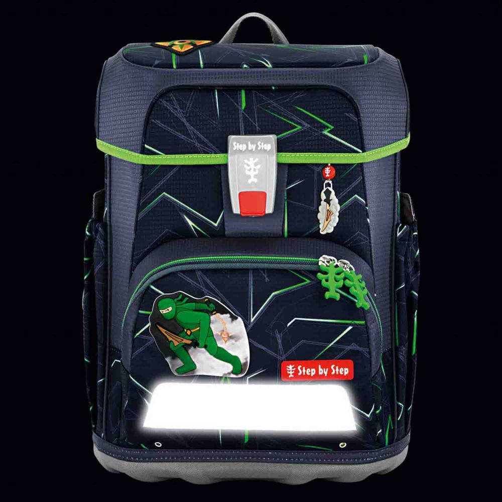 Step by Step Cloud Ninja Kimo Schulranzen Set 5tlg.