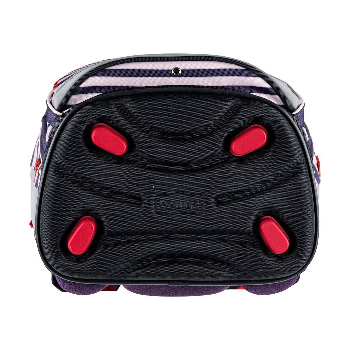 Scout Alpha Happy Stripes Schulrucksack Set 4tlg.