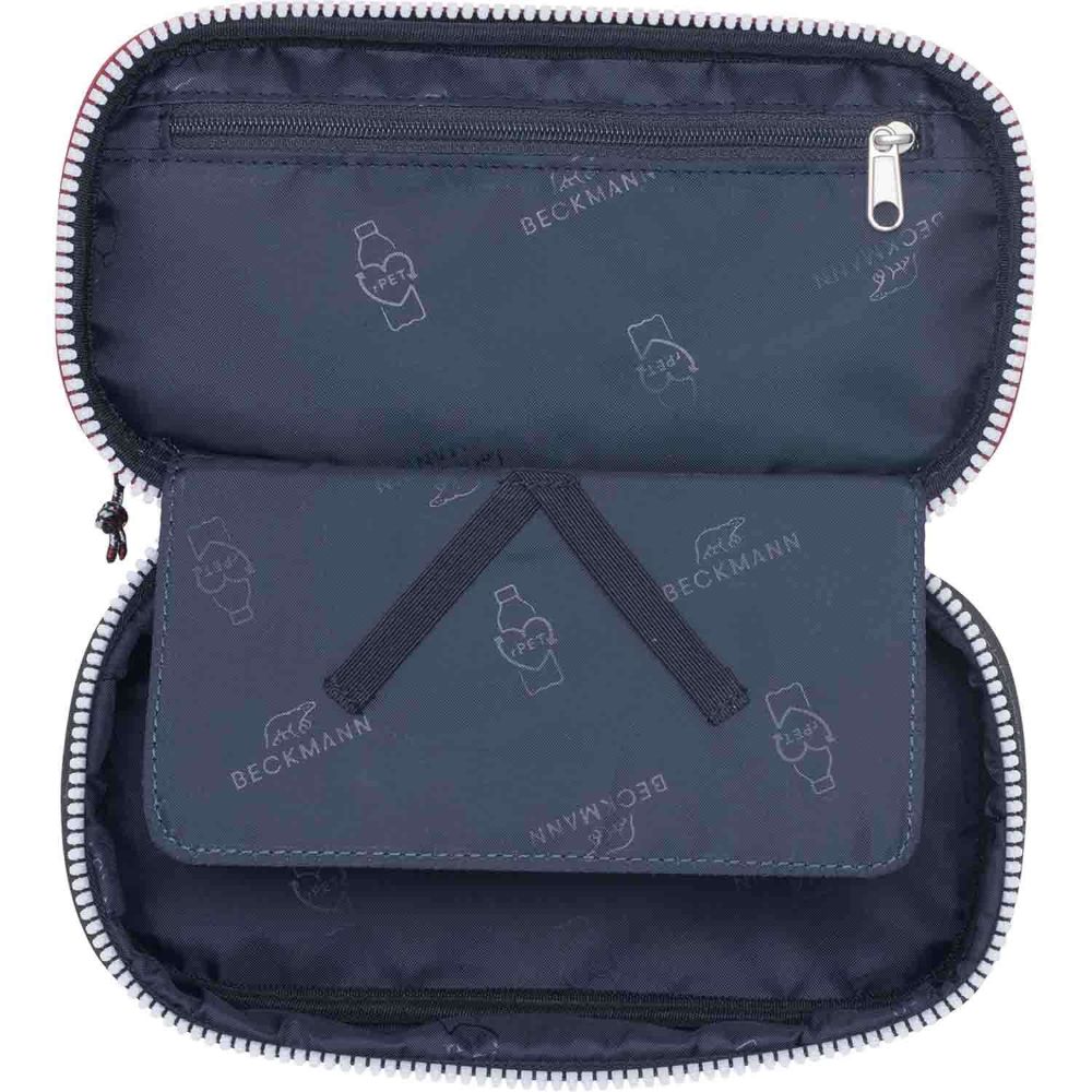 Beckmann Sport Junior ovale Federmappe Navy White