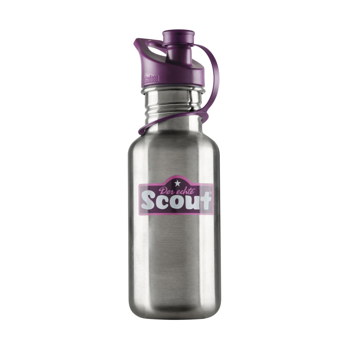 Scout Edelstahl Trinkflasche Violett