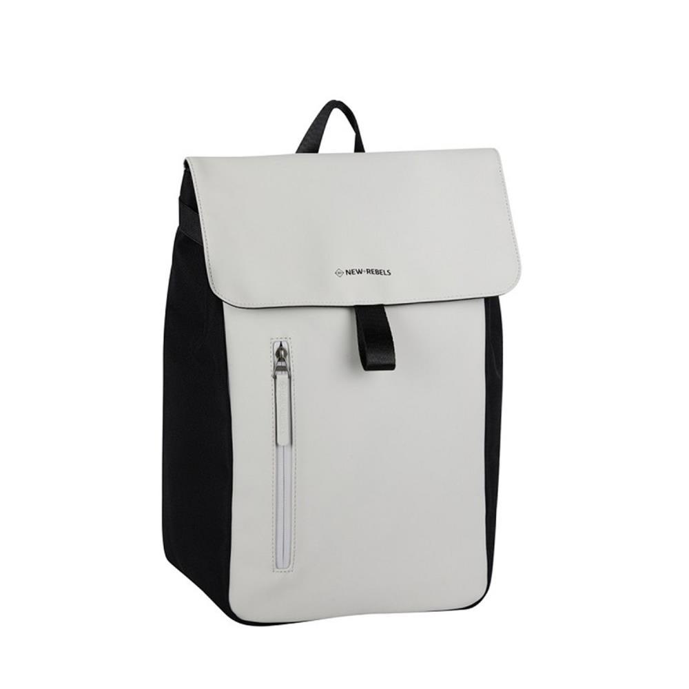 New Rebels Ceres Dothan Black Light Grey Rucksack