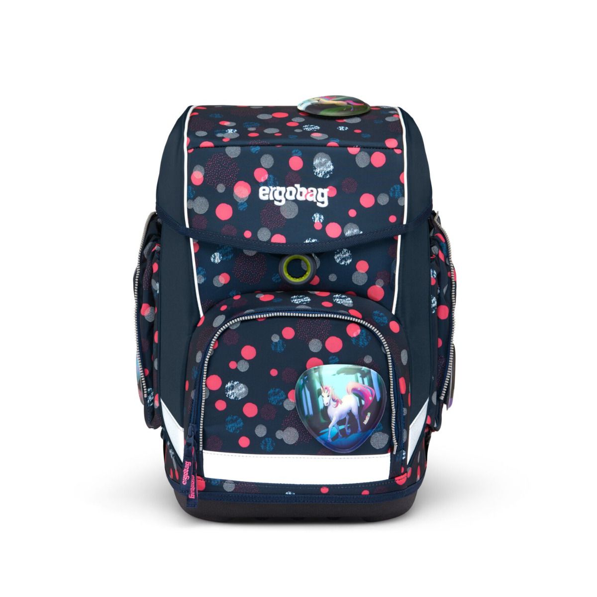 Ergobag Cubo PhantBärsiewelt Reflex Glow Edition Schulranzen Set 5tlg.