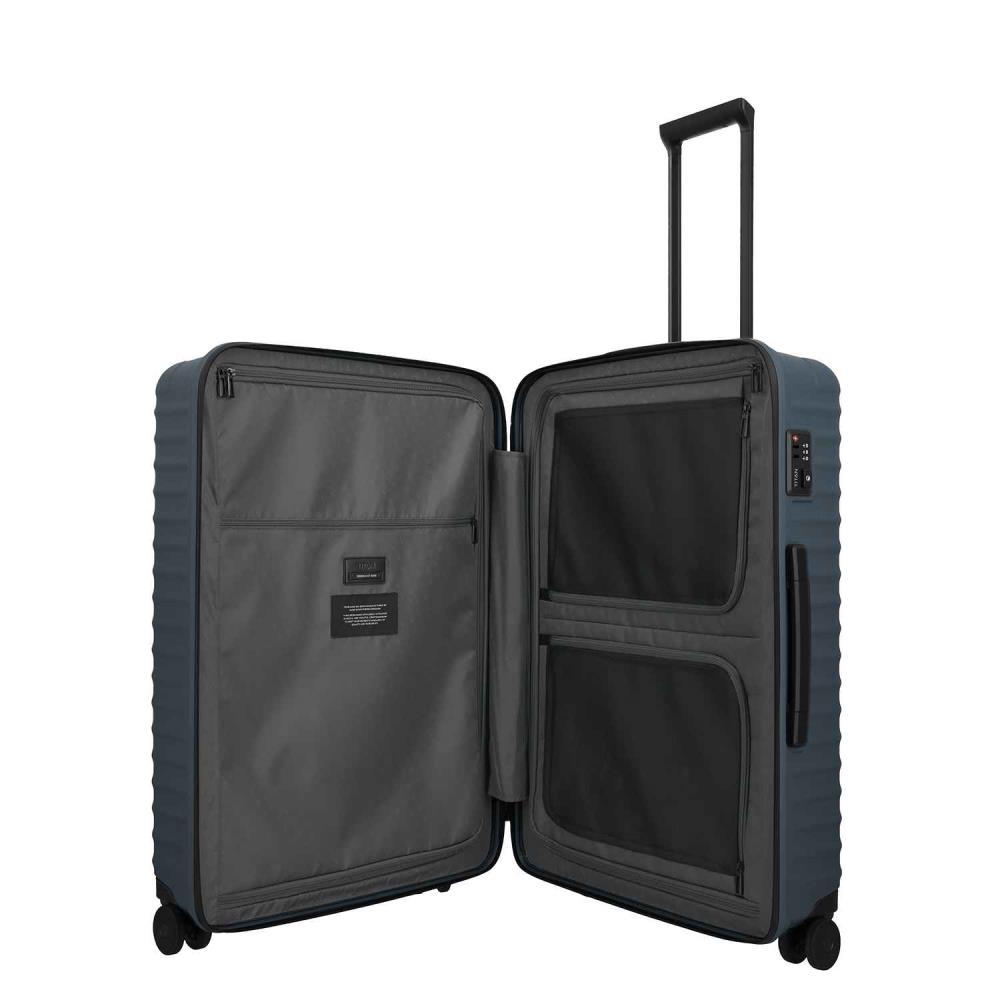 Titan Upgrade Midnight Blue 4 Doppelrollen Trolley L 75 cm