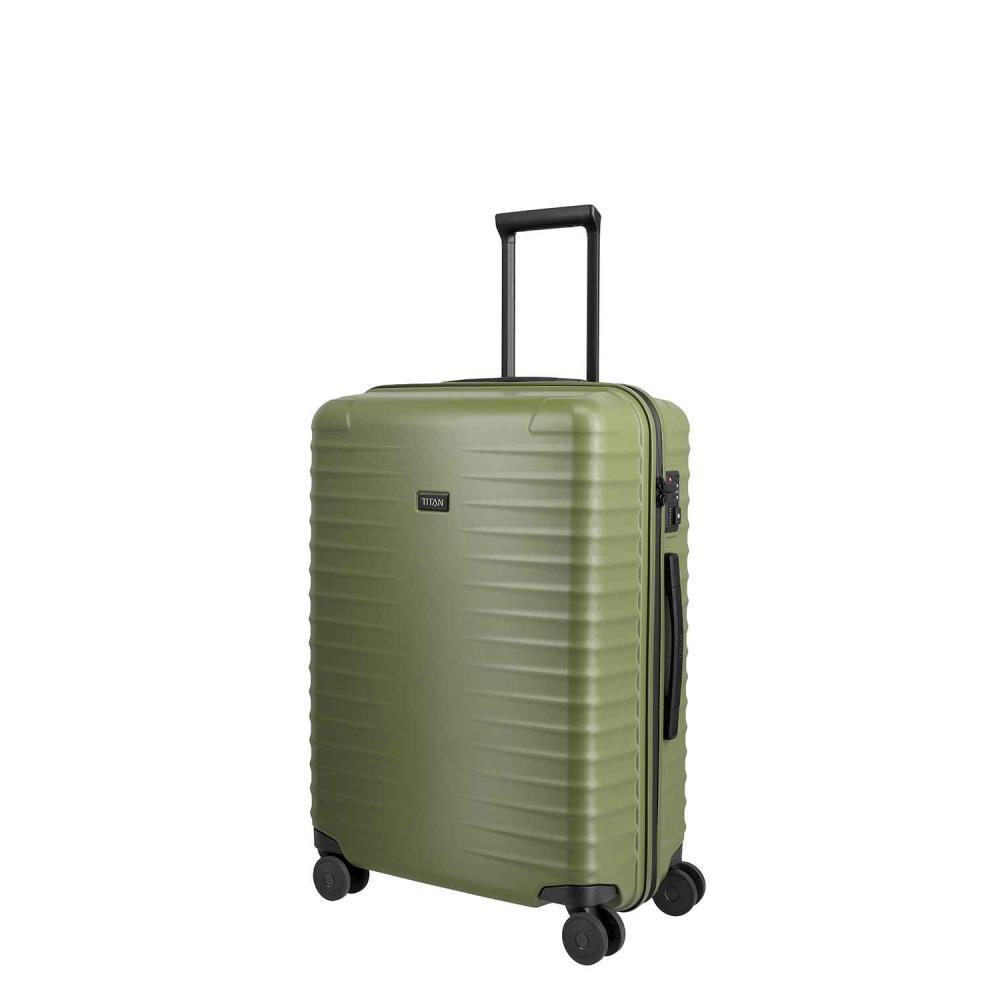 Titan Upgrade Forest Green 4 Doppelrollen Trolley M 69 cm