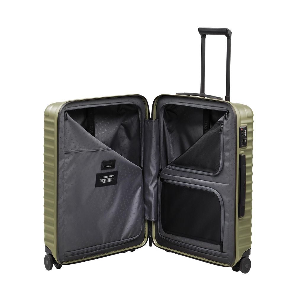 Titan Upgrade 4-Rollen Trolley M 65 cm Forest Green