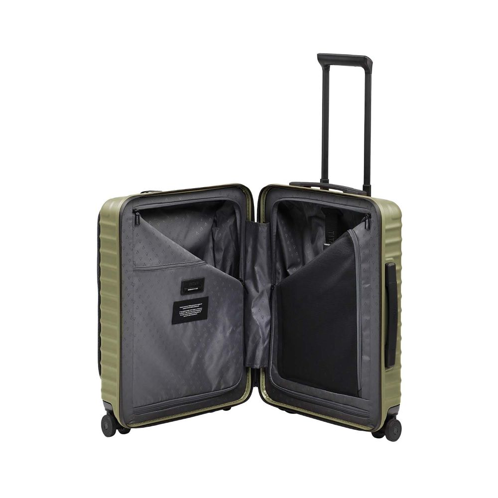 Titan Upgrade 4-Rollen Trolley S mit Vortasche 55 cm Forest