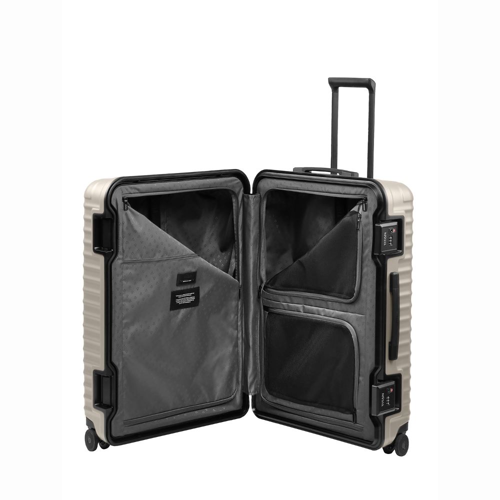 Titan Overseas Moonstone Grey Trolley L 75 cm