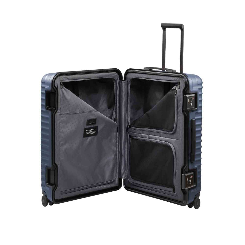 Titan Overseas Midnight Blue 4 Doppelrollen Trolley L 75 cm