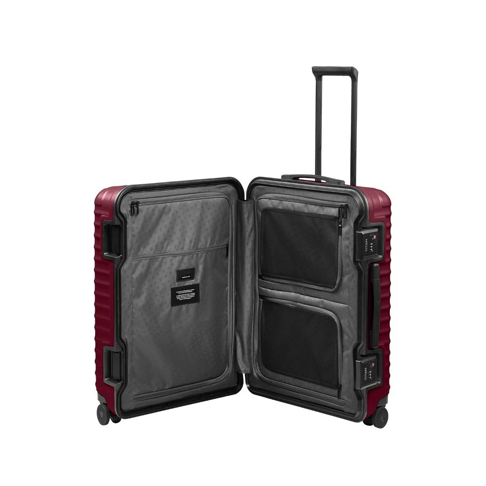 Titan Overseas Emberwood Red Trolley M+ 69 cm