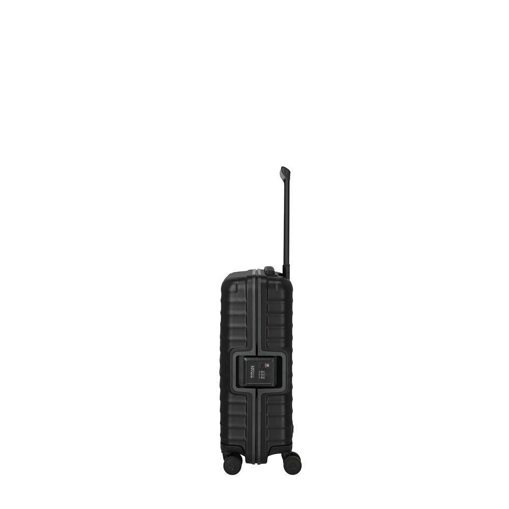 Titan Overseas Nightshade Black 4 Doppelrollen Trolley S20 55 cm