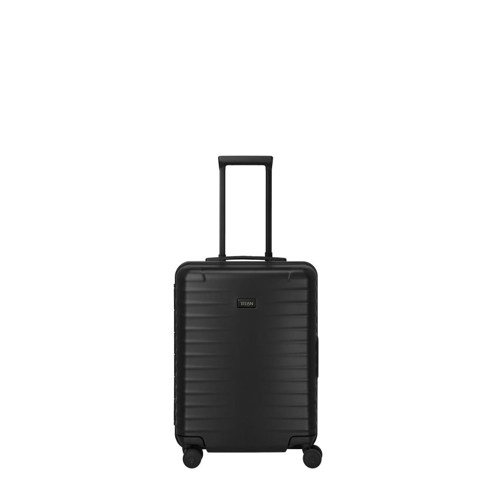 Titan Overseas Nightshade Black 4 Doppelrollen Trolley S20 55 cm