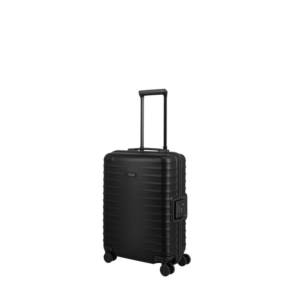 Titan Overseas Nightshade Black 4 Doppelrollen Trolley S20 55 cm