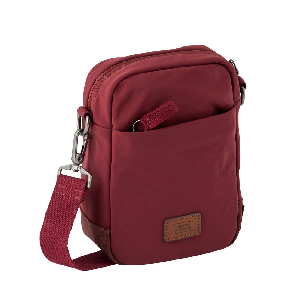 Camel Active City Cross Bag Dark Red Umhängetasche XS