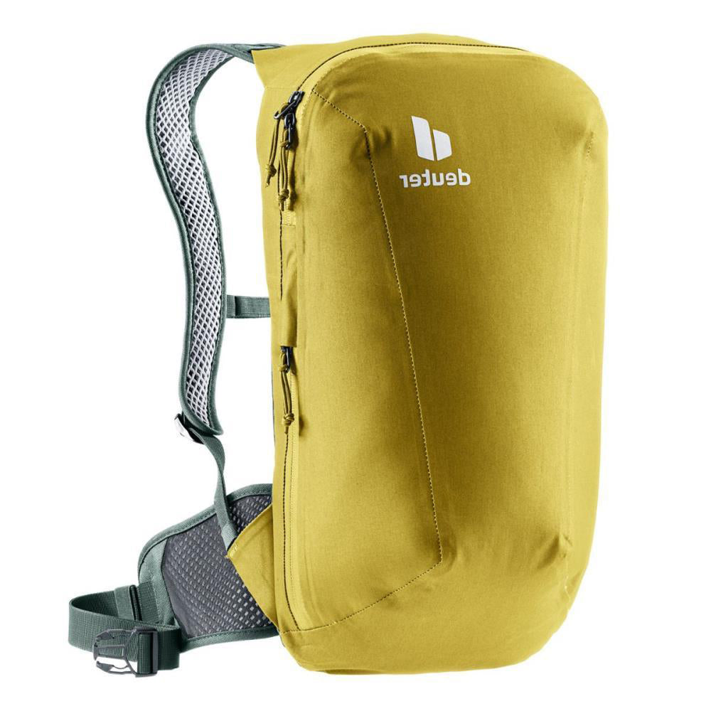 fahrradrucksack gelb Deuter Plamort 12 Turmeric-Ivy Fahrradrucksack