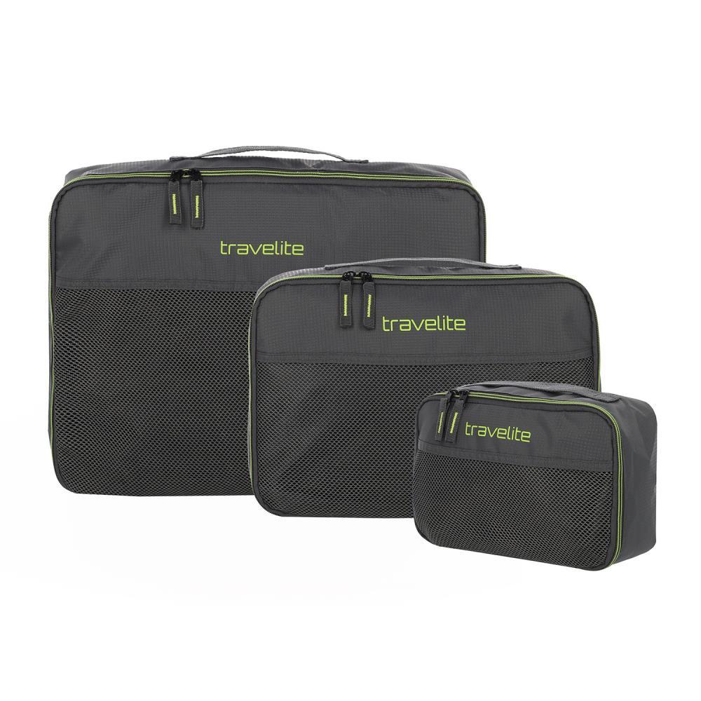 Travelite Accessoires Packhilfe Anthrazit 3tlg.