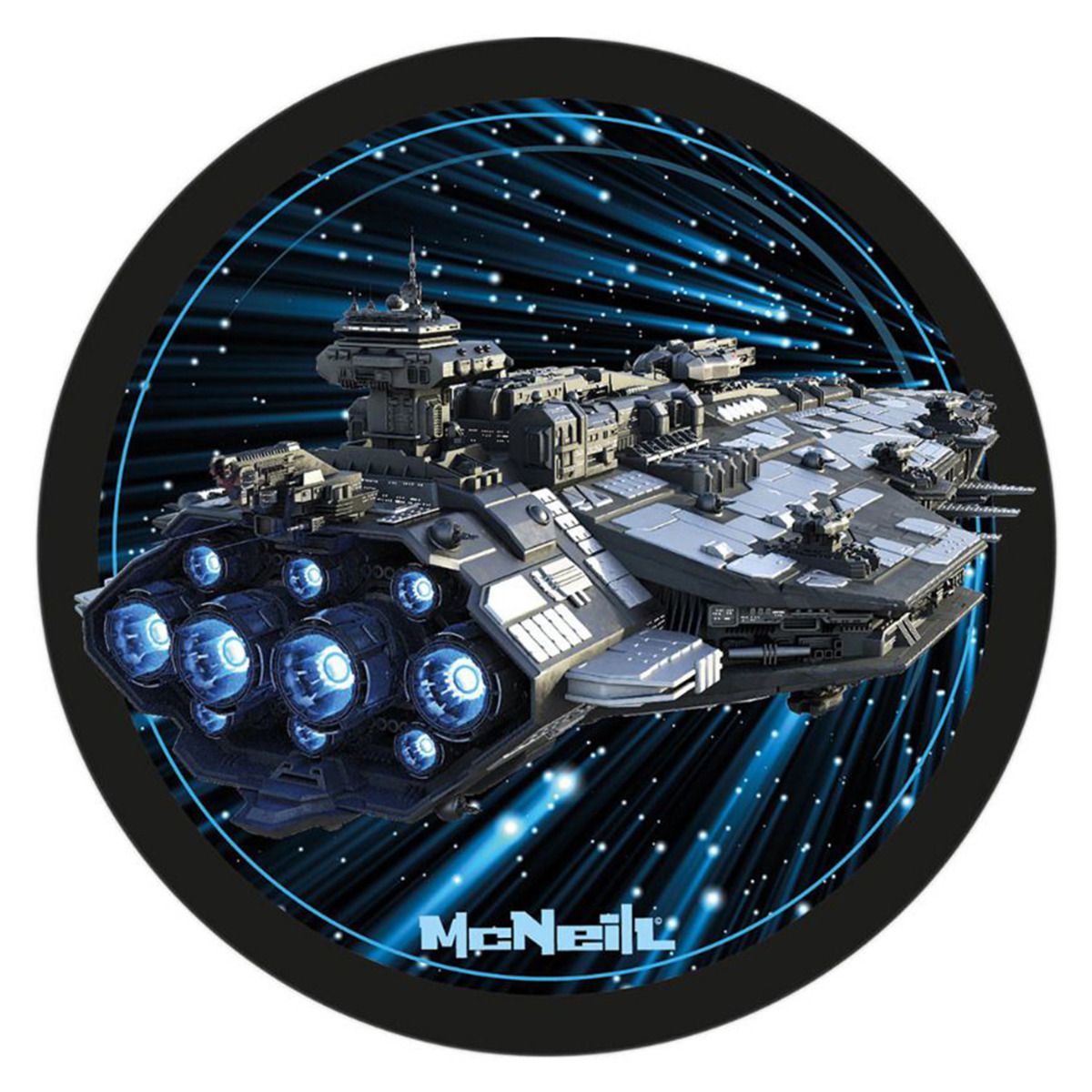 McNeill McAddy Space Schwarz Blau
