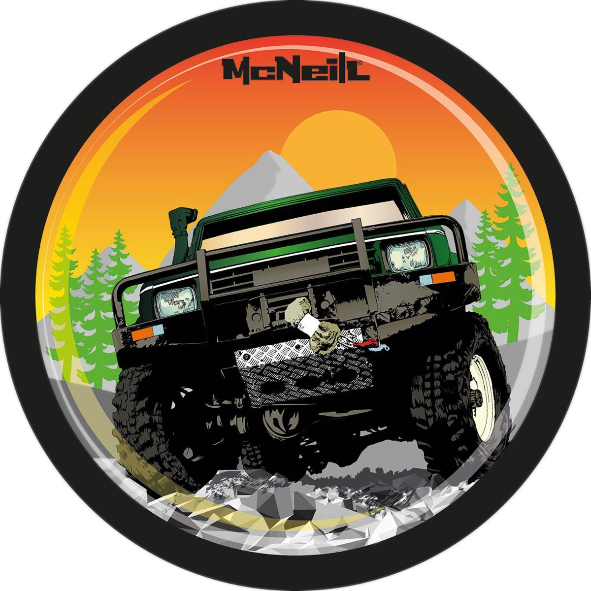 McNeill McAddy Jeep Orange