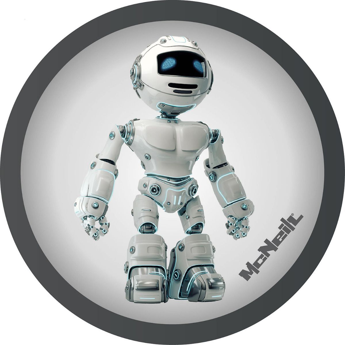 McNeill McAddy Roboter Hellgrau