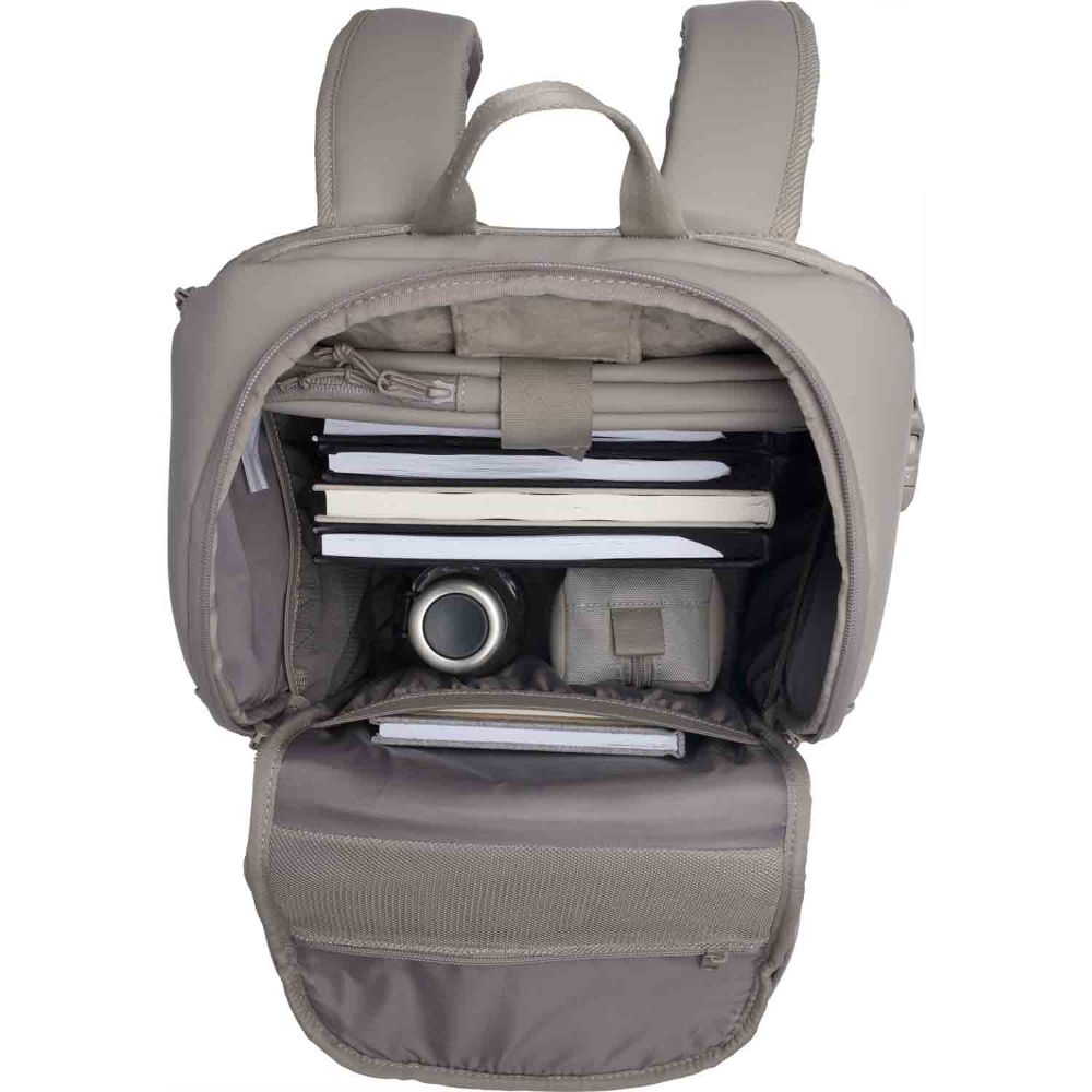 Beckmann Street FLX Warm Grey Rucksack