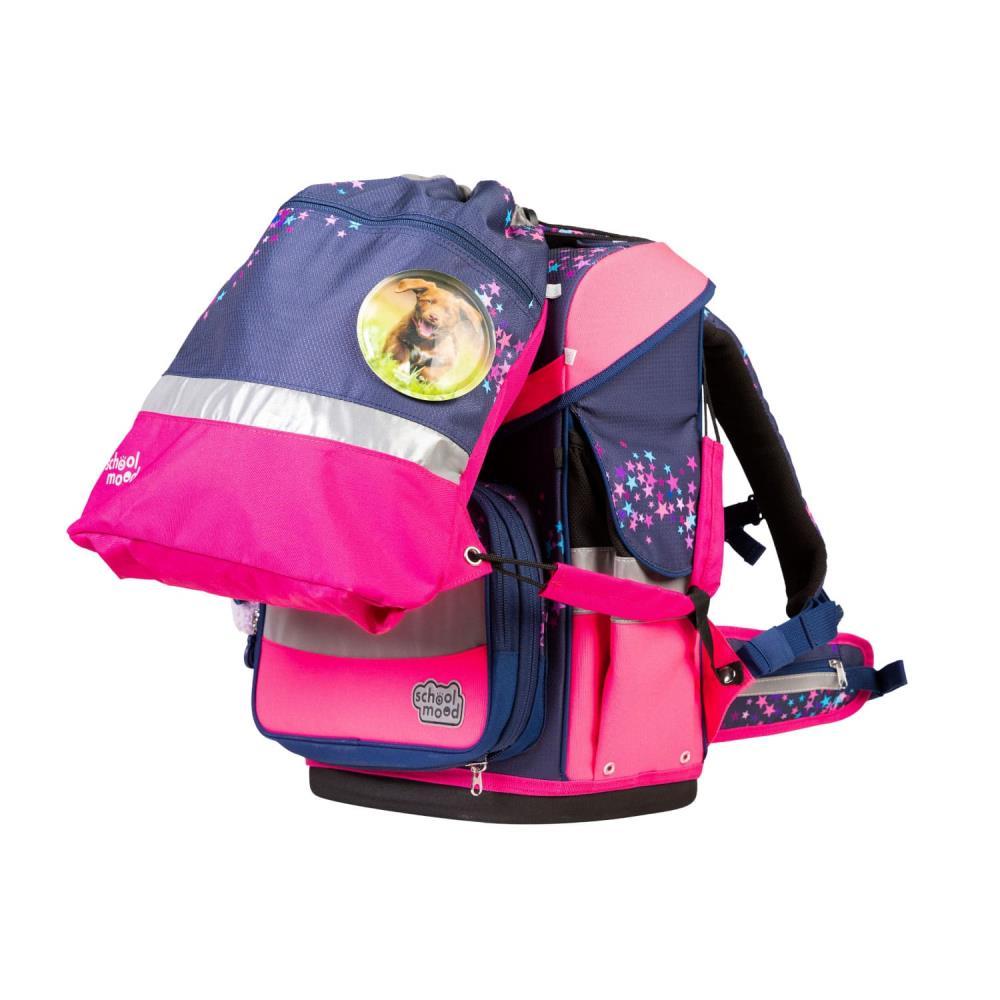 School Mood Timeless Pro Leni Hund Schulranzen Set 7tlg.