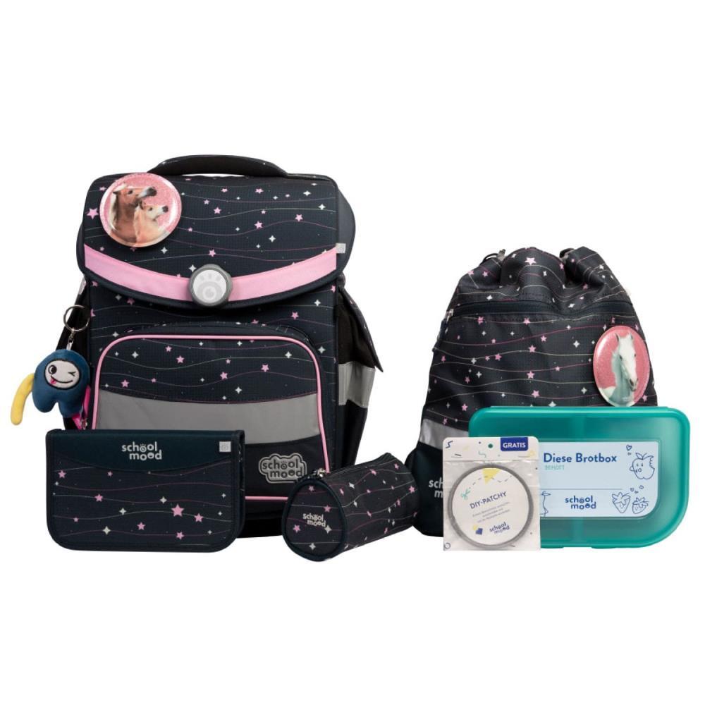 School Mood Timeless Pro Ella Pony Schulranzen Set 7tlg.