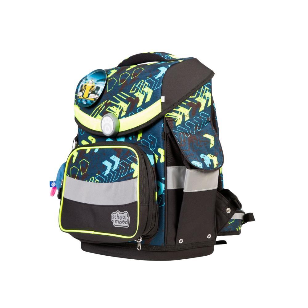 School Mood Timeless Pro Elias Rennwagen Schulranzen Set 7tlg.