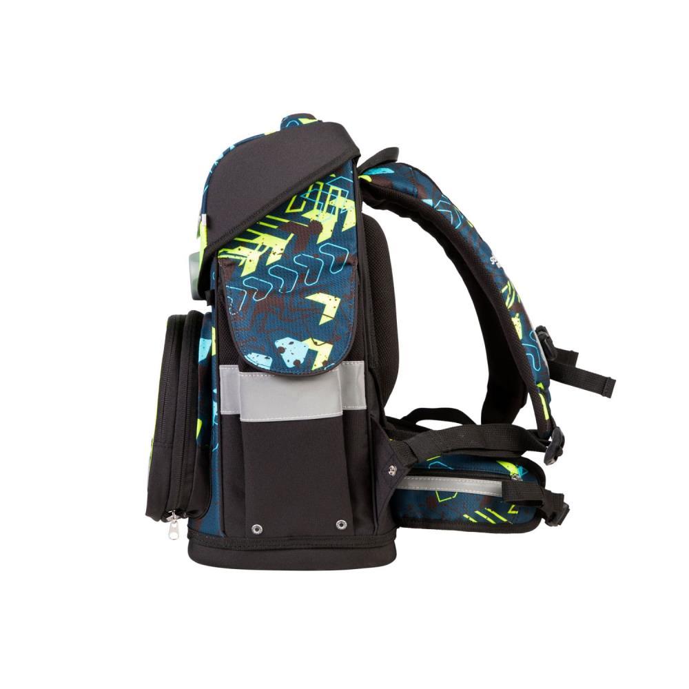 School Mood Timeless Pro Elias Rennwagen Schulranzen Set 7tlg.