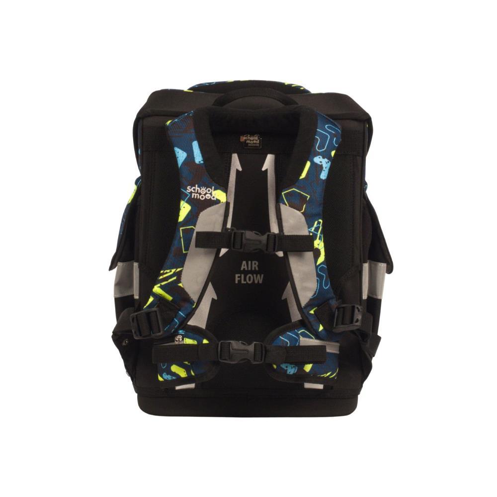 School Mood Timeless Pro Elias Rennwagen Schulranzen Set 7tlg.