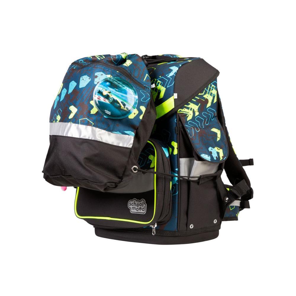 School Mood Timeless Pro Elias Rennwagen Schulranzen Set 7tlg.