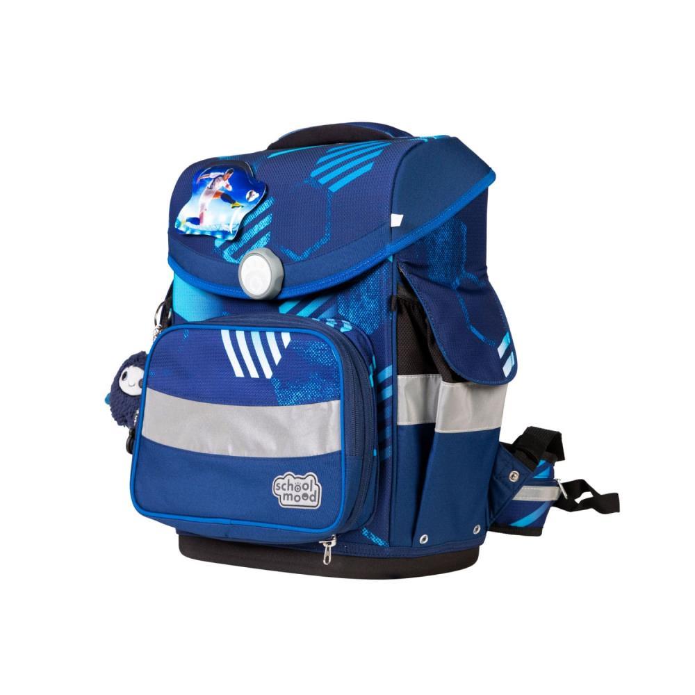 School Mood Timeless Pro Jonas Fußball Schulranzen Set 7tlg.