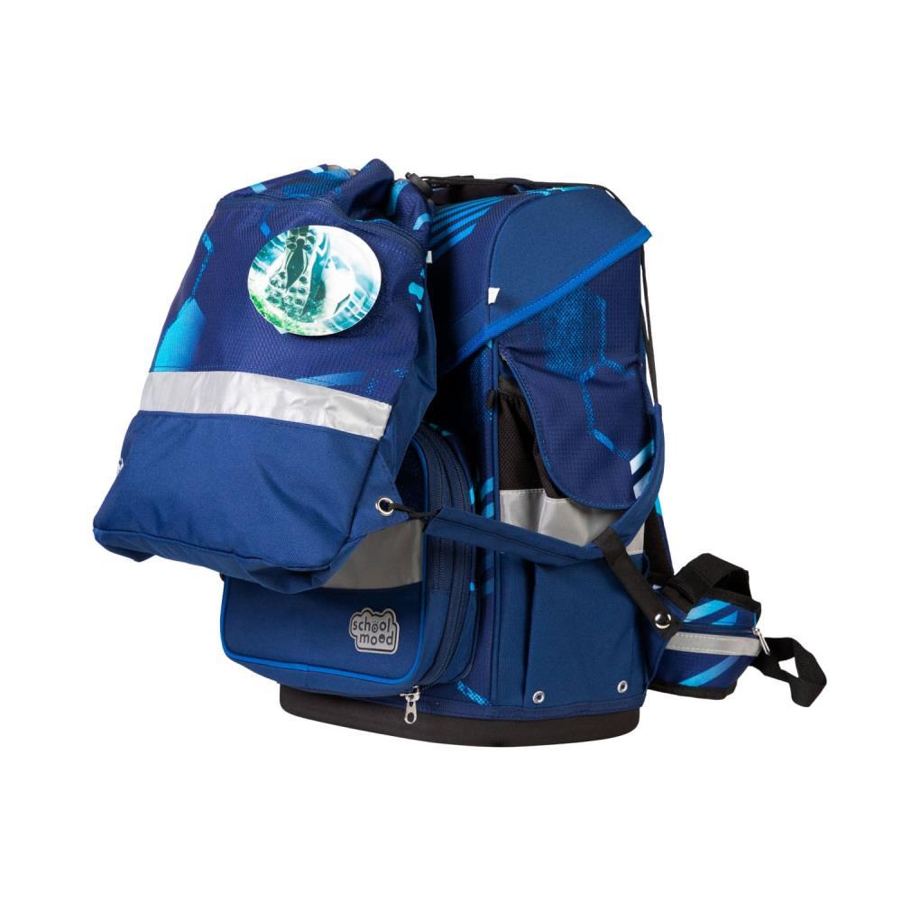 School Mood Timeless Pro Jonas Fußball Schulranzen Set 7tlg.