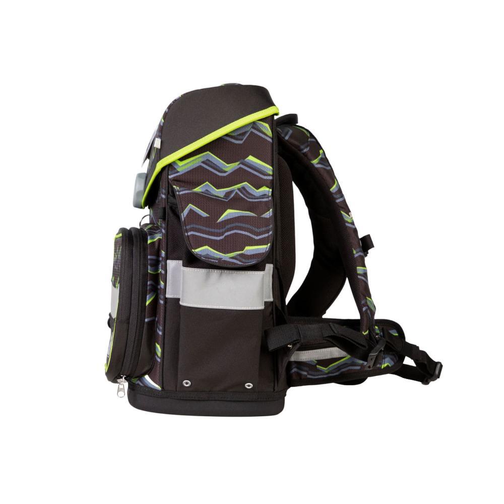 School Mood Timeless Pro Finn Raubkatze Schulranzen Set 7tlg.