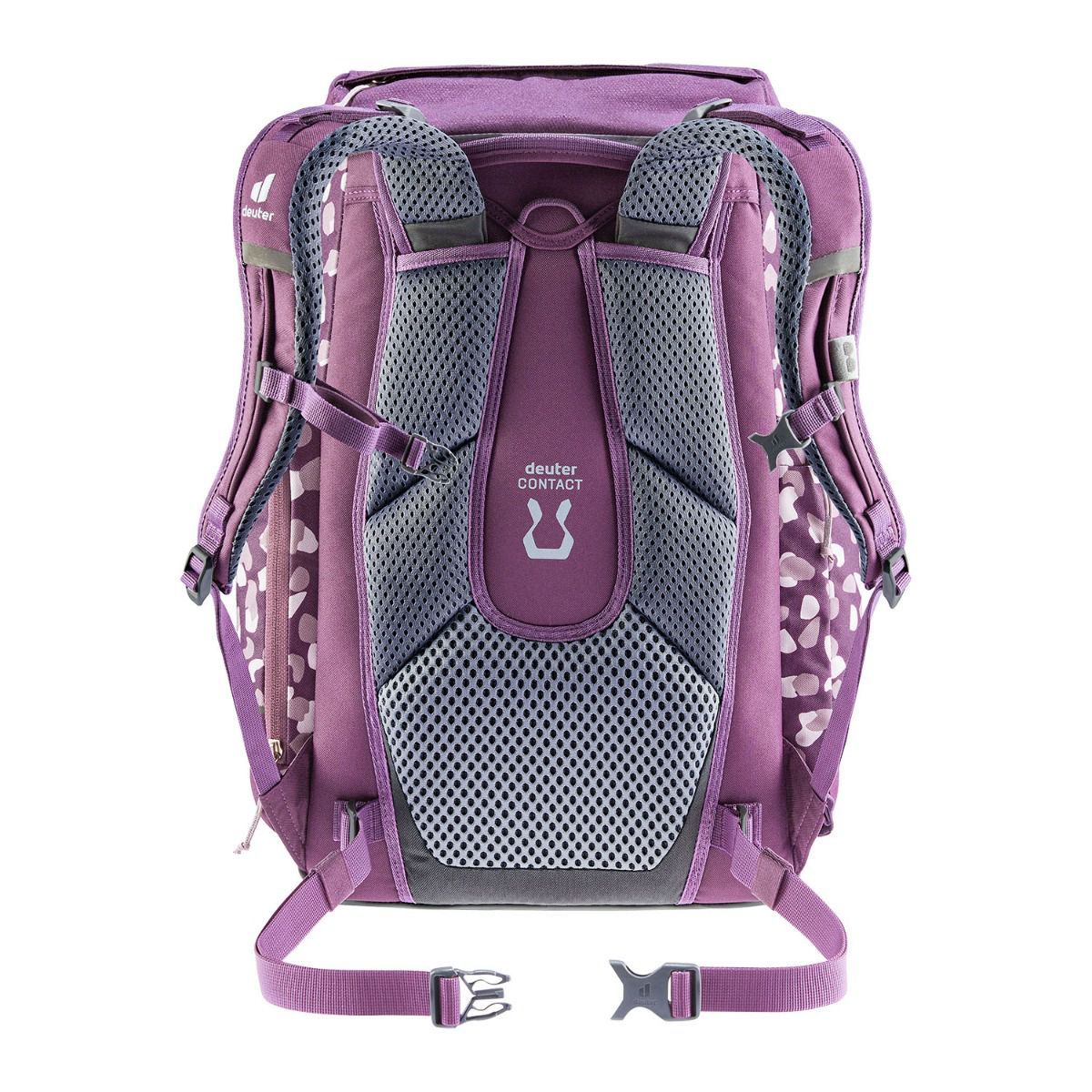 Deuter Scula Plum Dots Schulrucksack