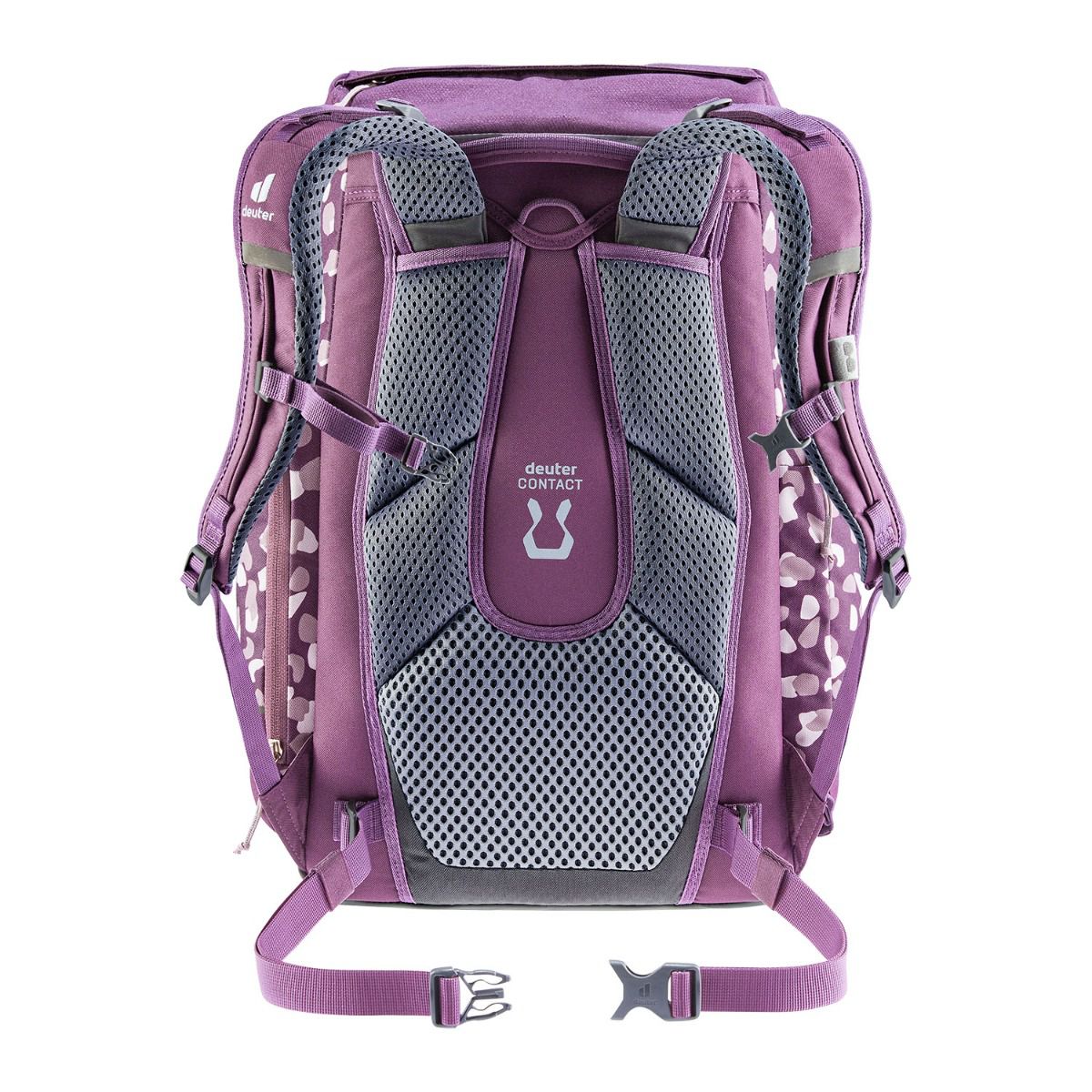 Deuter Scula Plum Dots Schulrucksack